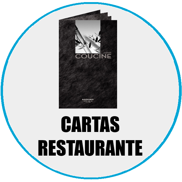 Cartas para su Resturante (Plastificadas)