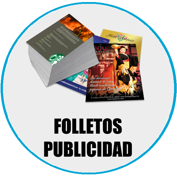 Folletos para su Publicidad